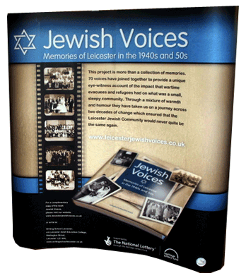 Jewish Voices Roller Stand