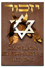 Jewish Martyrs Plaque